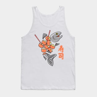 Salmon Sushi Tank Top